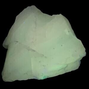 Milk‎ Glass Opalescent Layered Art Glass Cullet Glowing Manganese Slag #5GX53